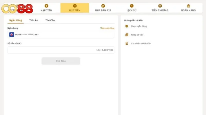Rut-tien-CO88-qua-tai-khoan-ngan